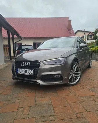 małopolskie Audi A3 cena 63999 przebieg: 122376, rok produkcji 2015 z Lubomierz